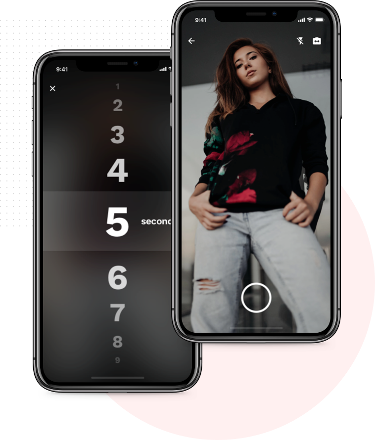 Snapchat like built-in camera