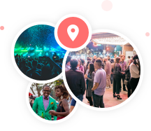 Find events nearby and meet people